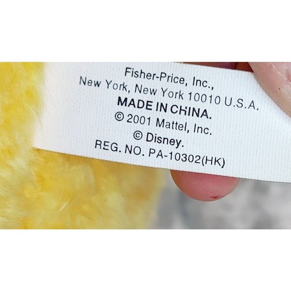 2001 My Talkin' Pooh Disney Winnie the Pooh Talking Bear Toy 20" Sitting Plush - Picture 4 of 5